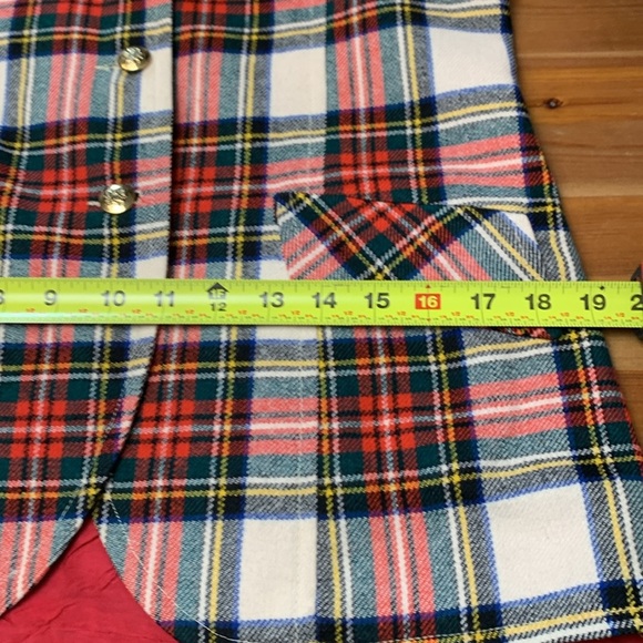 St.Moritz Almor of Canada Vintage Plaid Blazer, Wool, Fully Lined - Picture 11 of 13